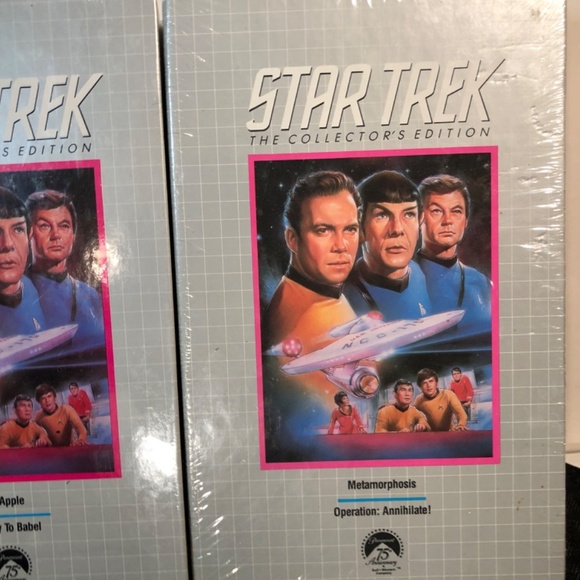 Set of 2 New! Sealed Star Trek VHS Tapes - Picture 3 of 8